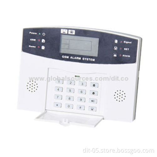Wireless intruder alarms, 99 wireless defense zones, one key arm function, LCD displayNew